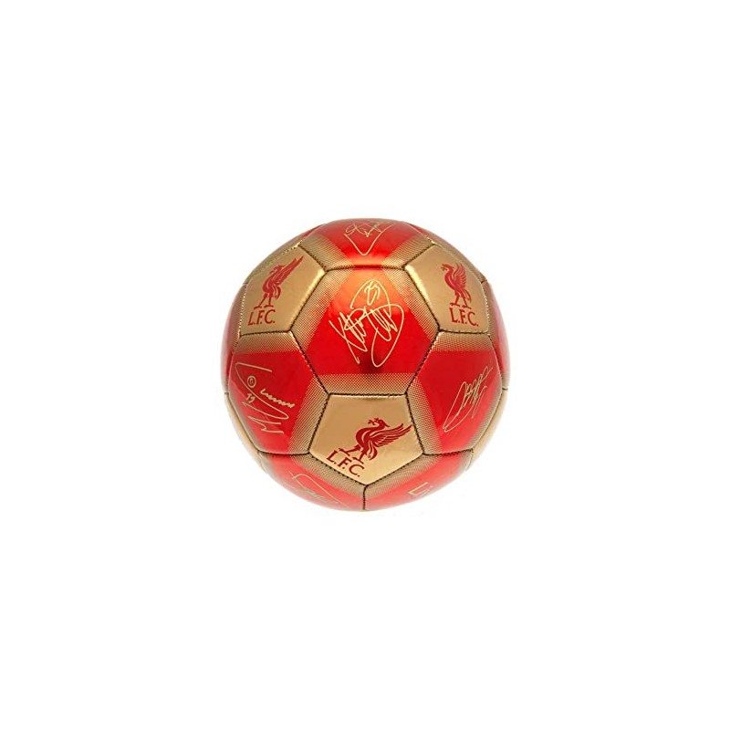 Liverpool FC Signature Skill Ball (One Size) (Red/Gold)
