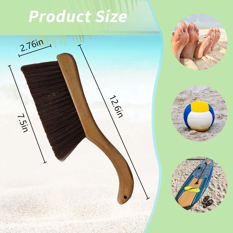 Sand Brush for Beach Feet - Effective Sand Remover with