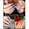 EBANKU 120P Dual Nail Forms System Dual Tips Nails with