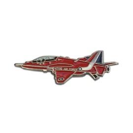 Patch Nation RAF Hawk T1 Jet Aeroplane Aircraft Metal Pin Badge