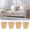 Sofa Replacement Legs, Pack of 4 Wooden Furniture Legs, Table