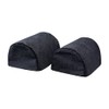 Classic Home Store Chenille Pair of Standard Round Arm Caps