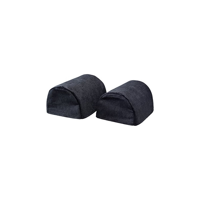 Classic Home Store Chenille Pair of Standard Round Arm Caps