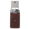 DFV mobile - Belt Case Cover Premium Synthetic Leather Vertical