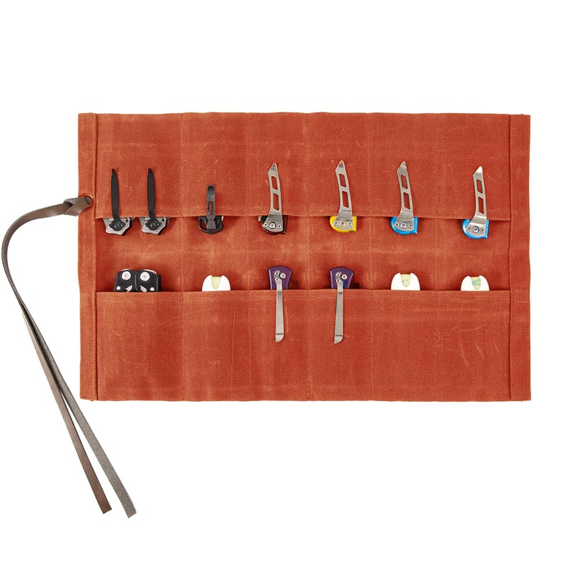 Display Bag With 12 Slots for Pocket Knives, Folding Knife