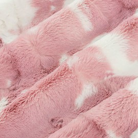 Shannon Minky Luxe Cuddle Calf Clararose, Fabric by the Yard