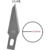 LinaLife 100PCS wholesale Hobby Blade #11#11B obtuse angle Replacement Stainless