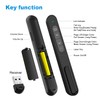 QUI Presentation Clicker for PowerPoint, RF 2.4GHz USB Wireless Presenter