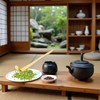 18cm Japanese Tea Scoop - Handmade Bamboo Matcha Spoon for