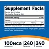 Nutri.cost Mk-7 Vitamin K-2 100 mcg 240 Capsules Exp