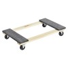 Furniture Dolly 18 X 30 Inches Hardwood With Swivel Casters