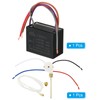 PATIKIL CBB61 Ceiling Fan Capacitor, 1Set 4.5+5+6uF 250V AC 50/60HZ