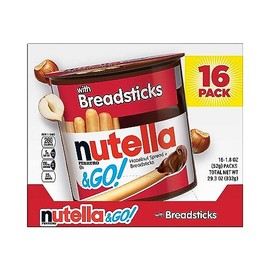 Nutella and Go Spread With Breadsticks, 1.8 Ounce (Pack of 16)