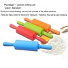 NUOMI Kids Rolling Pin for Baking Playdough 2 Pack Non-Stick