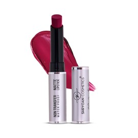 Shryoan Non Transfer 24 Hours Waterproof/Smudge Proof Lipstick - 5 Gms