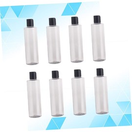 FELTECHELECTR Emulsion Bottle Set 8pcs Refillable Lotion Bottles Press Pump 250ml Lotion Dispensers Portable for Women Safe Plastic Storage