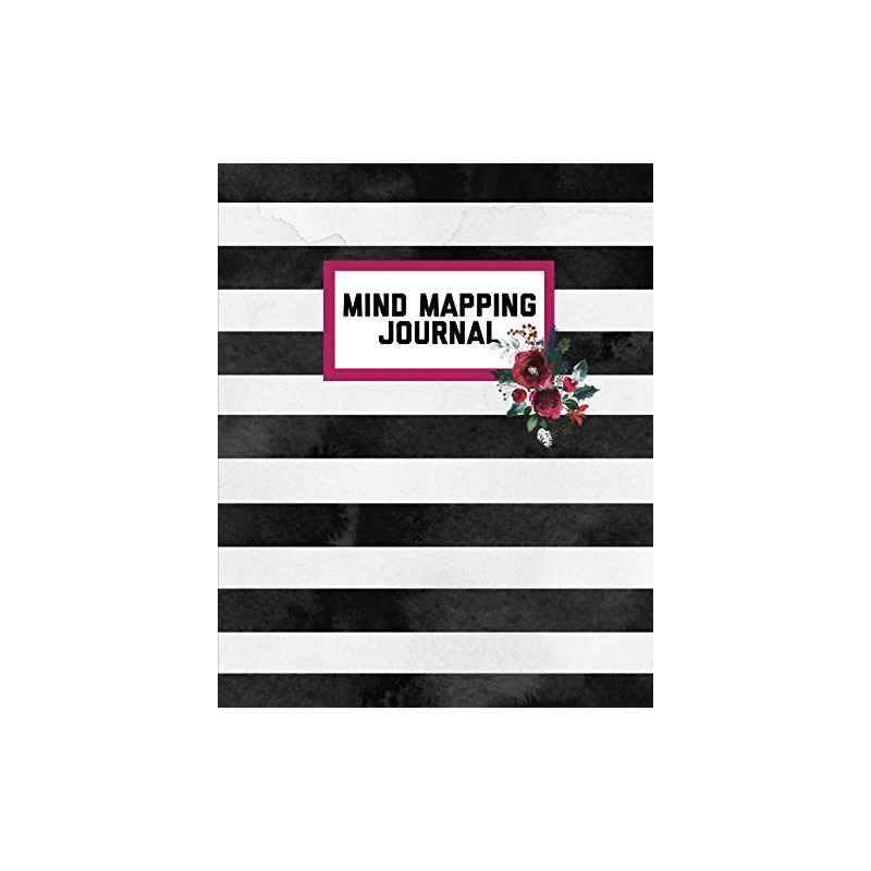 Mind Mapping Journal: Organize Your Ideas & Thoughts Notebook Book