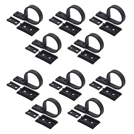 Solar Pool Supply PVC Pipe Support Bracket & Flashing Base | Support Feed and Return Line Piping on Your Roof or Other Mounting Surface, Designed for 1.5" ID — 10 Pack