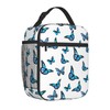 ukutarly Blue Butterfly Lunch Box for Men Women Adults Lunch