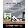 QISHOUTING Mini Micro Blocks Panda- 487pcs, Mini Panda Building Toy-Handing