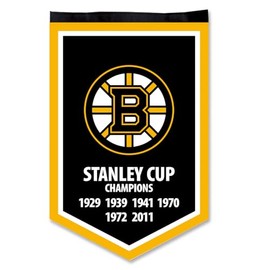 LCFHOME Boston Flag Bruins Tapestry Victory Champions Banner Wall Hanging Flag（12x18ft/30x45cm,150D Polyster,HD Printing）For College Dorm Living Room Bedroom Decor