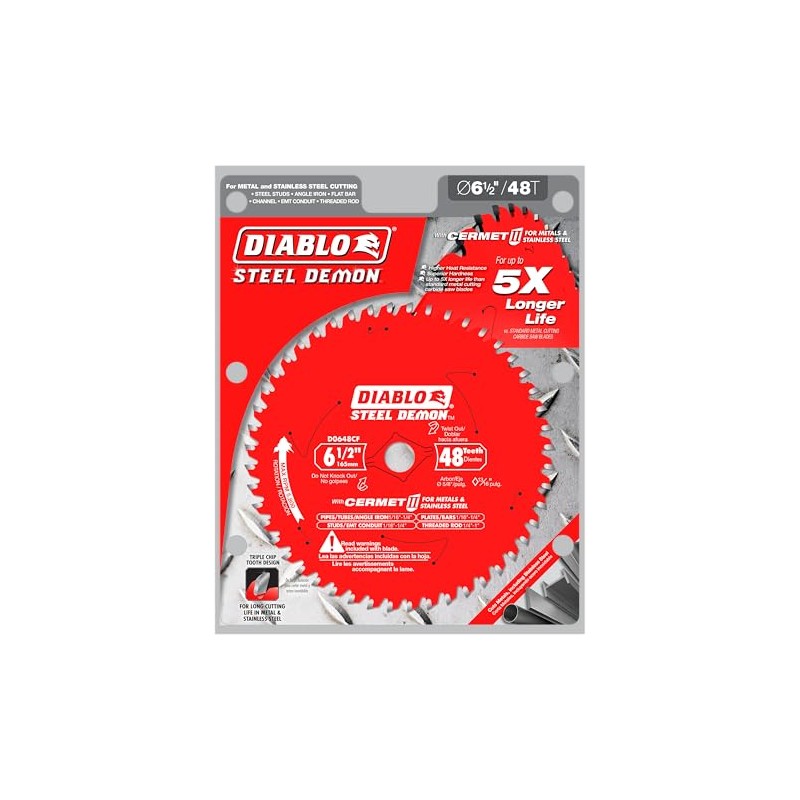 Diablo Steel Demon Cermet II Saw Blade for Metal -
