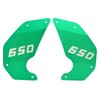 2Pcs Motorcycle Side Cover Frame Panel Plate Replacement for Kawasaki