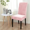 Alishomtll Dining Chair Covers Set of 4 Stretch Velvet Chair