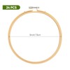 Caydo 24 Pieces 5 Inch Embroidery Hoops Bulk, Cross Stitch