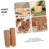 NOLITOY 1000pcs Mini Muffin Baking Cups Kraft Paper Cupcake Liners