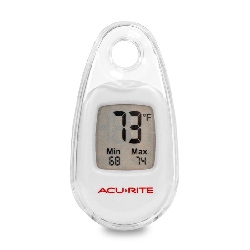 AcuRite Portable Digital Thermometer for Indoor or Outdoor Temperature with