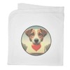 Azeeda 'Jack Russell Love Note' Cotton Baby Blanket/Shawl (BY00040874)