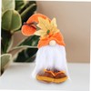 Ciieeo Thanksgiving Gnome Doll Autumn Festival Figurine Fall Themed Table