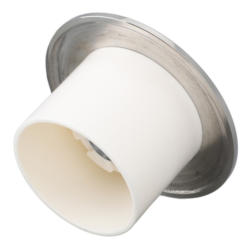 2 Inch Shower Head Adapter Wall Mounting Stainless Steel Water