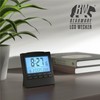 CSL - Funkwecker digital mit Temperaturanzeige - DCF-Funkuhr Reisewecker -