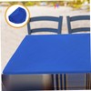 Hohopeti Polyester Stretch Tablecloth Vintage Style Square Shape Outdoor/Indoor Easy