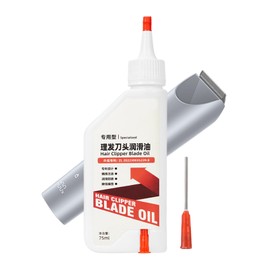 Oil for Hair Clippers - Long-Lasting Hair Clipper Oil 75ml,Liquid Lubricant for Professional Cutting Tools Razors Scissors Chain Garage