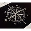 Diamond Etched Products Brilliant ENGRAVED Compass Car Tag Diamond Etched