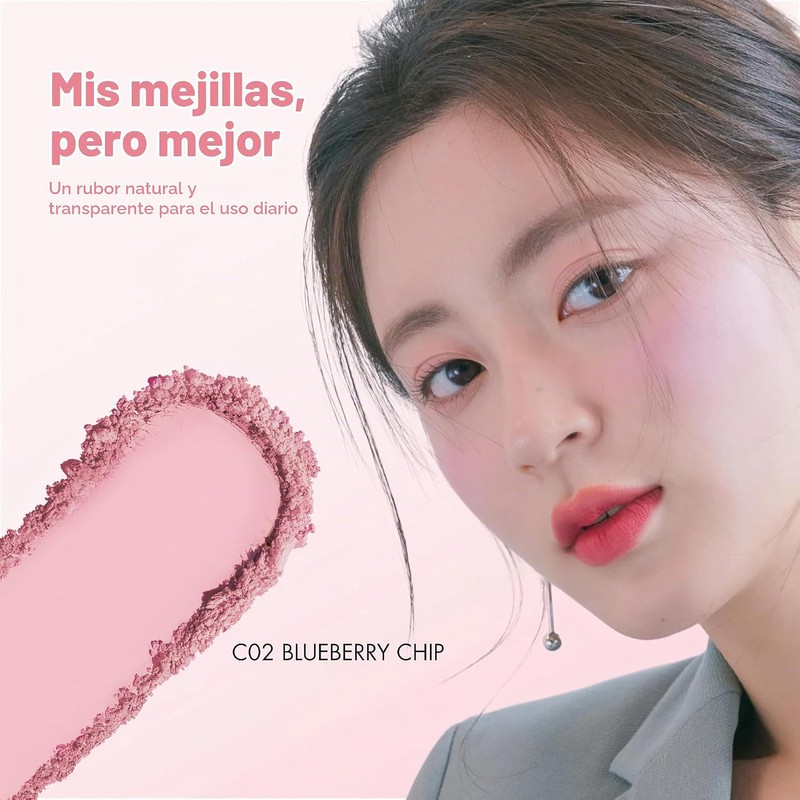 Better Than Cheek - C02 Blueberry Chip by Rom&nd for