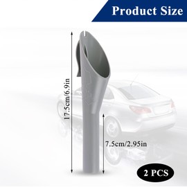 Pack of 2 Filling Funnels, Funnels Oil Universal Filling Neck Fuel Funnel Diesel Oil Funnel Diesel Fuel Funnel for Petrol Car Diesel Fuel Ford Fuel Capless