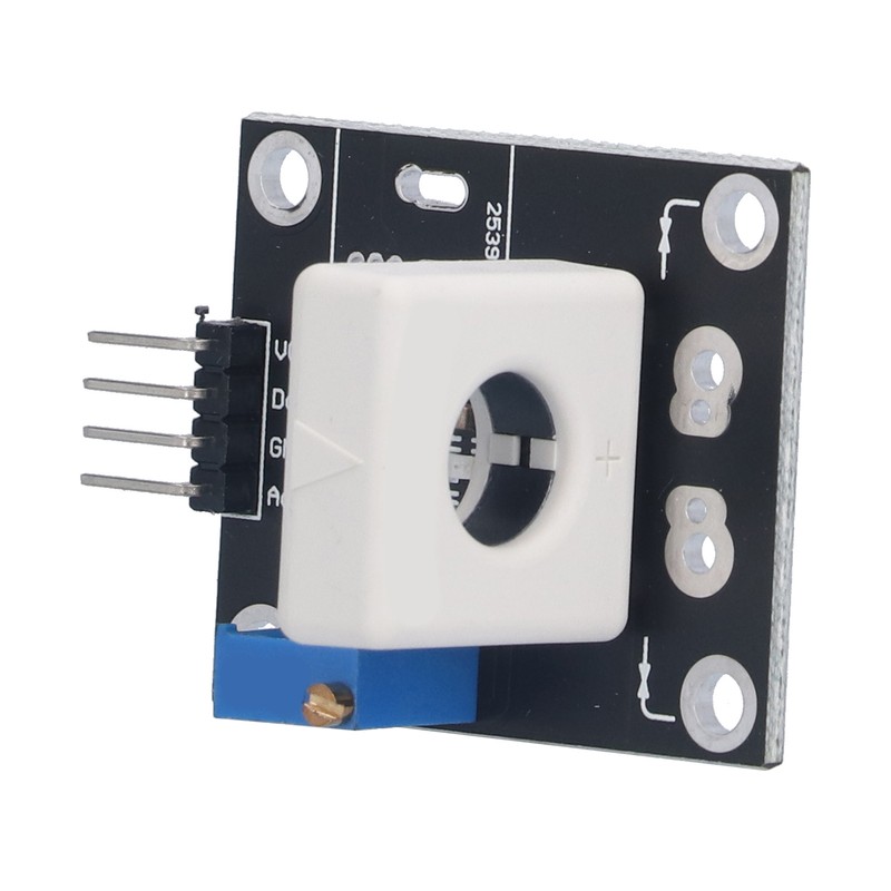 Hall Current Sensor Module Plastic Adjustable Electronic Component for Overcurrent