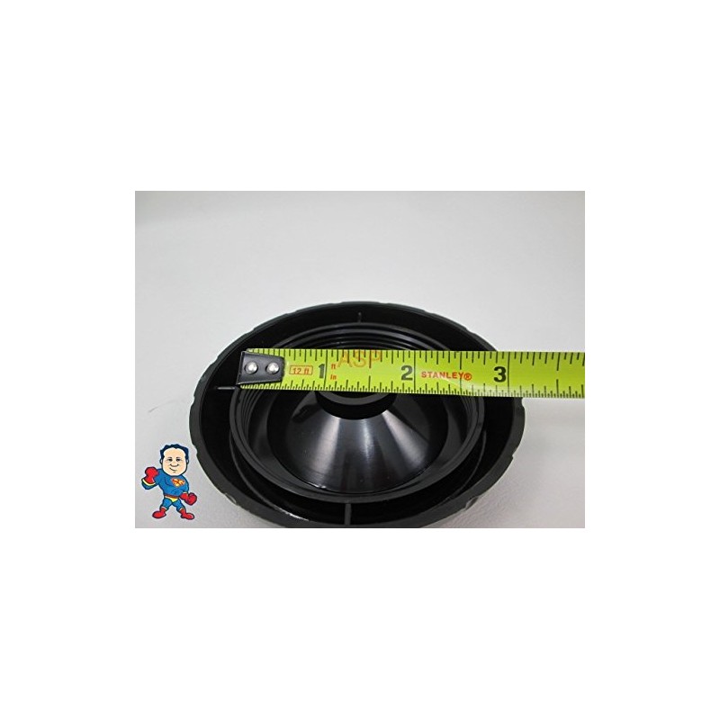Diverter Valve Spa Wide Black Hot Tub Stem O-Rings Cap