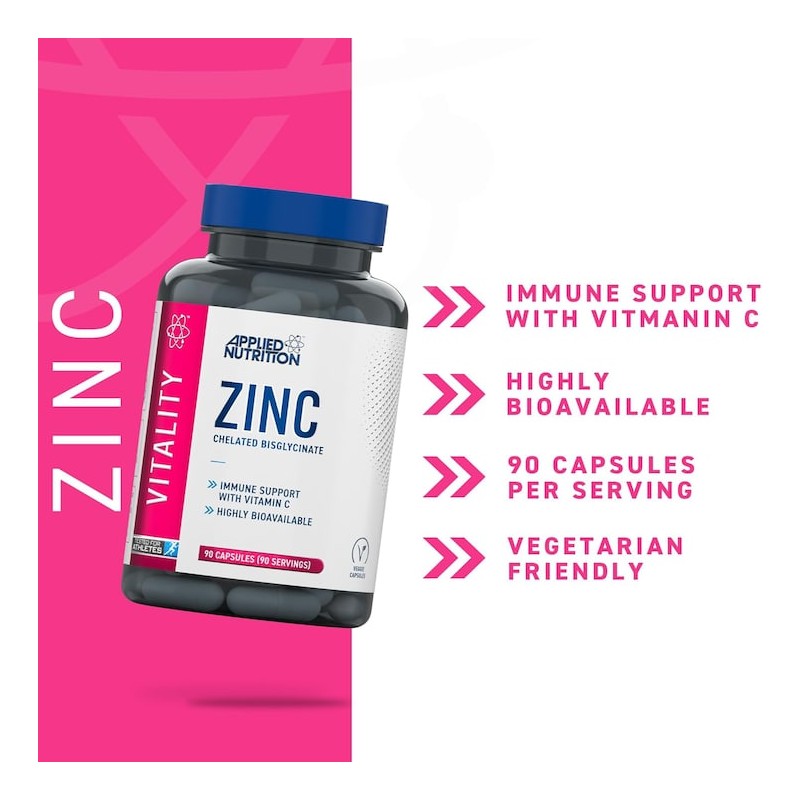 Applied Nutrition Zinc - 90 Capsules