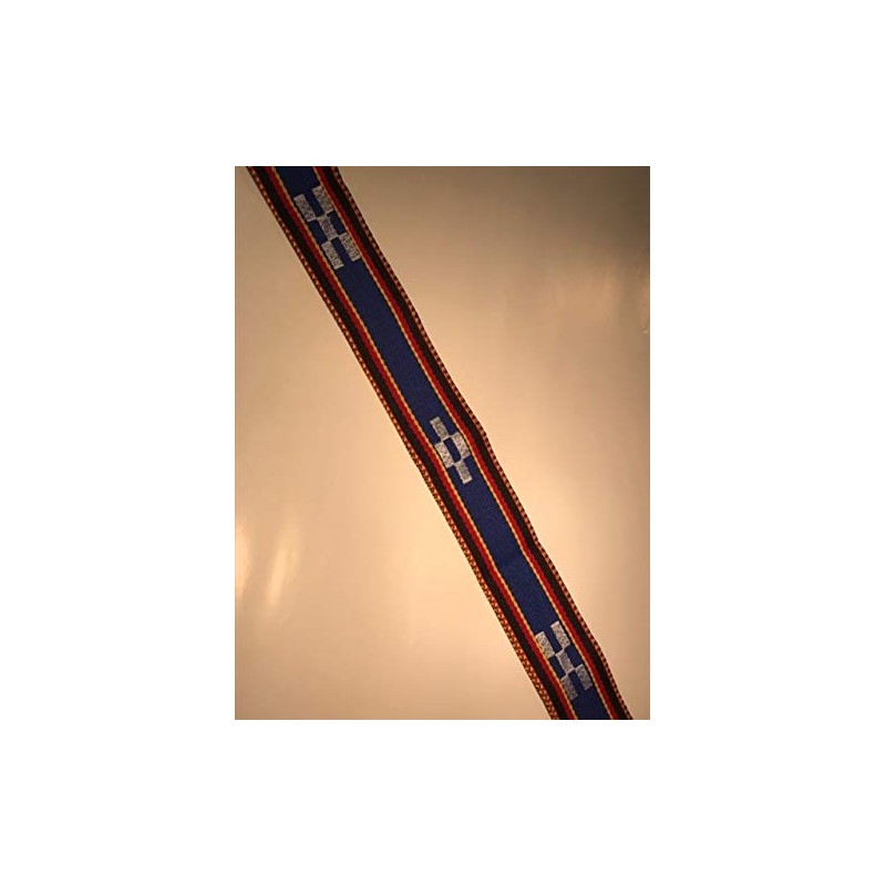 Sanshin Strap Yaeyama Mincer Pattern (Blue)