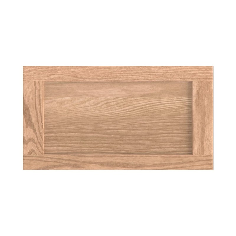 ONESTOCK 14.75W x 23H Unfinished Oak Kitchen Cabinet Door Replacement,
