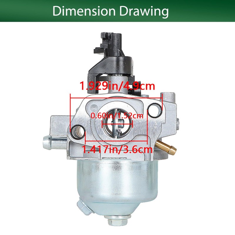 Autoparts Carburetor Replacement for 20370 149cc 6.75 Engine Replacement for