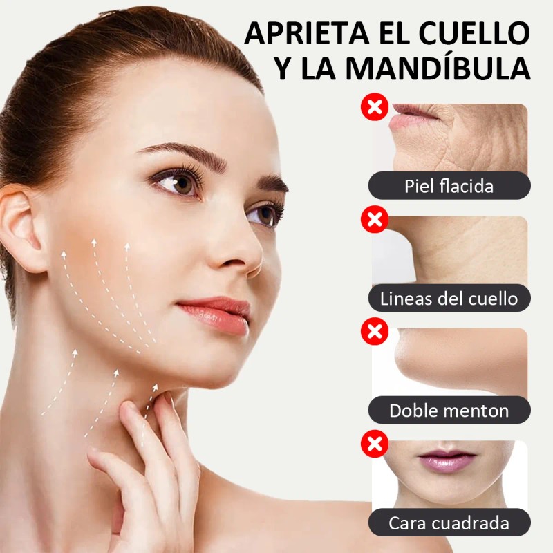 Mentonera Faja Oferta Reduce Arruga Papada Cachete Mejilla