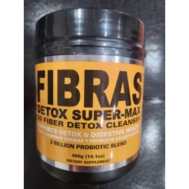 GMJ NATURAL PRODUCTS 30 FIBER DETOX CLEANSER SUPPORTS DIGESTIVE HEALTH APPLE FLAVOR 14 OZ 04/2028 GMJ