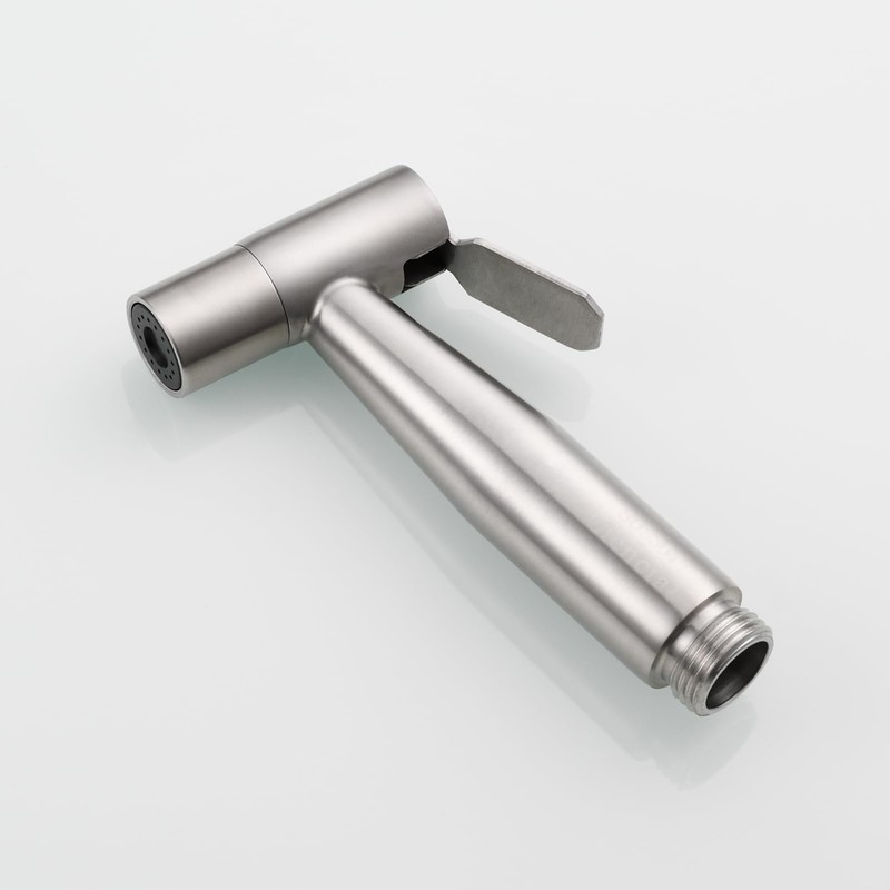 Tecmolog Hand Held Bidet Sprayer Stainless Steel Shattaf for Toilet,