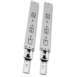 Gobrico Hardware 20-inch 100 lb. Hydraulic Soft Self Close Full Extension Ball Bearing Drawer Slides 3Folds 1Pair